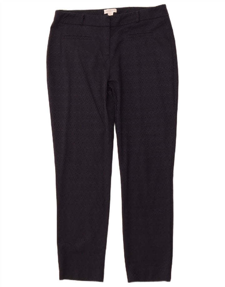 MONSOON Pantaloni casual pentru femei UK 14 Large W34 L29 Bleumarin