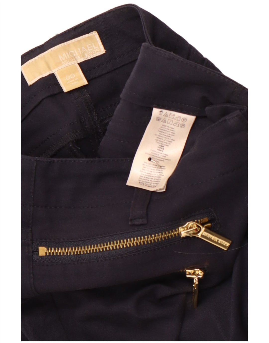 MICHAEL KORS Pantaloni skinny casual pentru femei US 00 2XS W26 L28 bleumarin