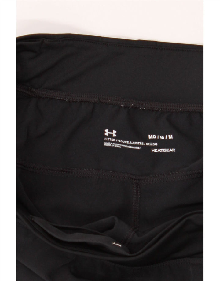Pantaloni scurți sport Under Armour pentru bărbați, poliester mediu negru