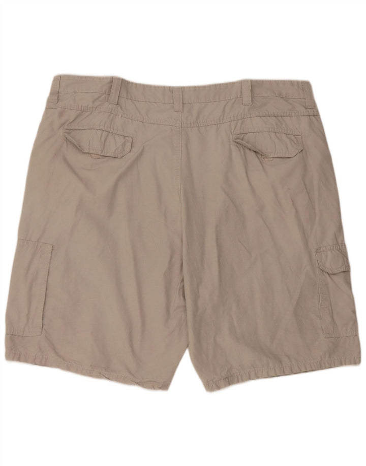 Pantaloni scurți cargo Wrangler pentru bărbați W44 2XL bumbac gri