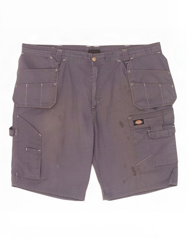 Pantaloni scurți cargo Dickies pentru bărbați W42 2XL poliester gri