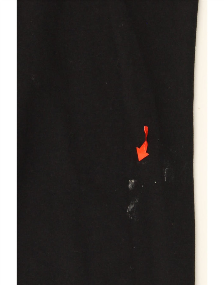 MARKS & SPENCER Pantaloni de trening pentru femei UK 20 2XL Bumbac negru