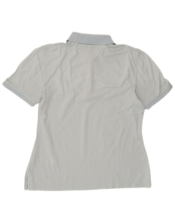 Tricou polo TOMMY HILFIGER pentru femei UK 14, mare, albastru, bumbac