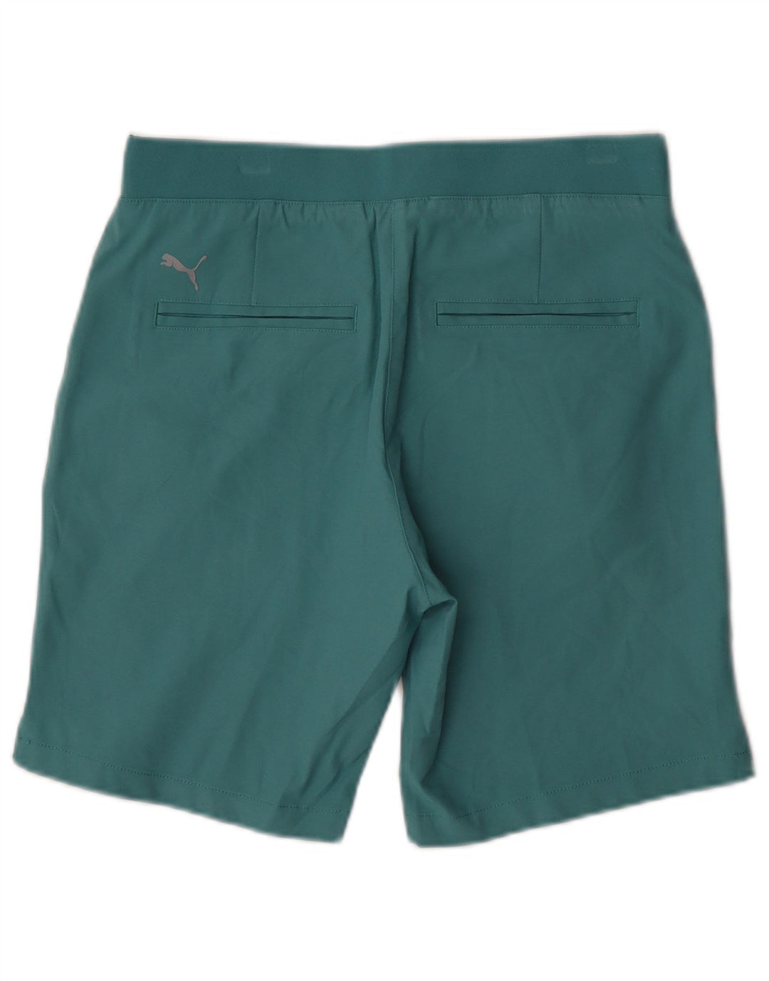 Pantaloni scurti casual PUMA pentru femei mici W27 bumbac albastru