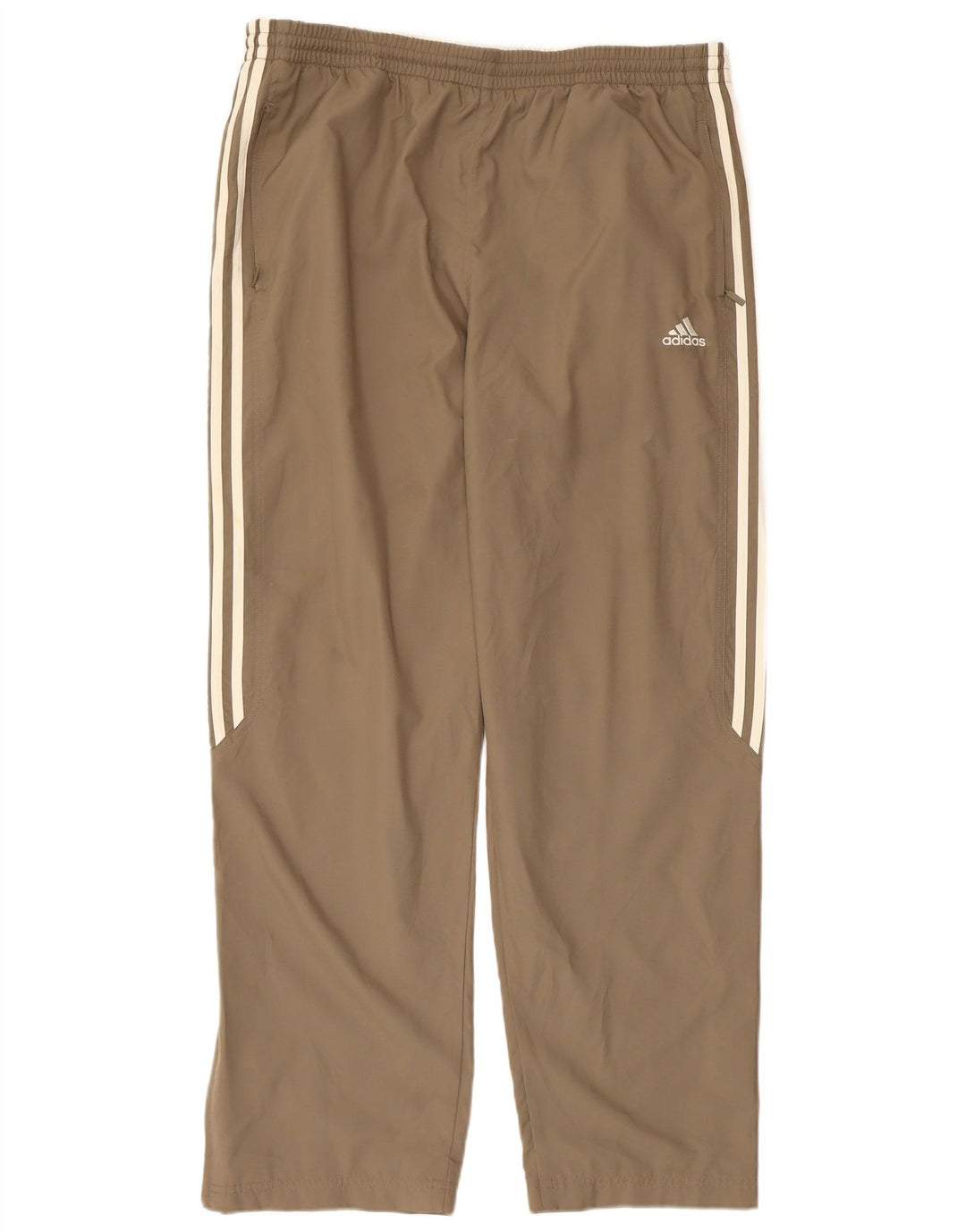 Pantaloni de trening ADIDAS pentru bărbați Marea Britanie 44/46 Poliester bej mare