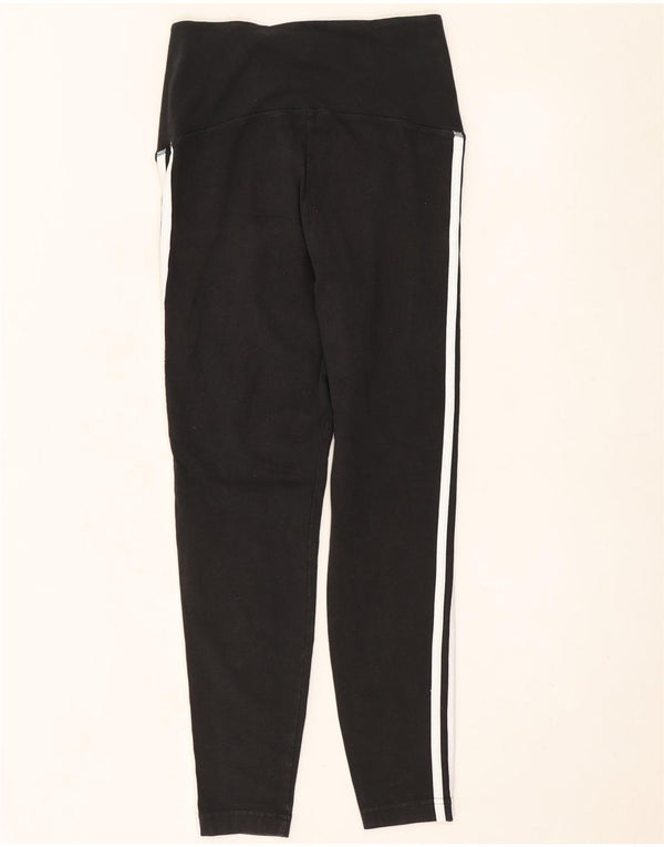 Leggings pentru femei Adidas UK 12/14 bumbac mediu negru
