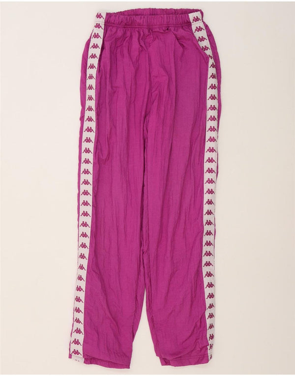 Pantaloni de trening pentru femei Kappa Joggeri UK 12 Roz mediu Colorblock