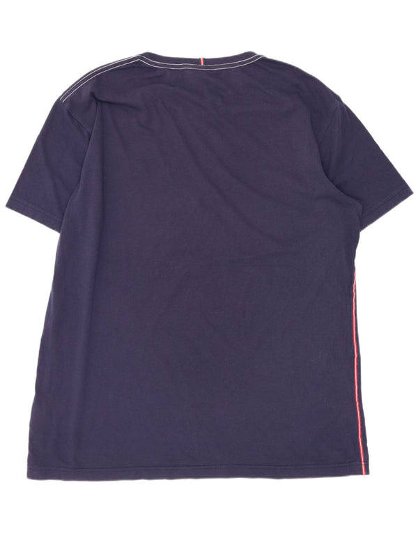 Tricou grafic Gant pentru bărbați Top 2XL bumbac bleumarin