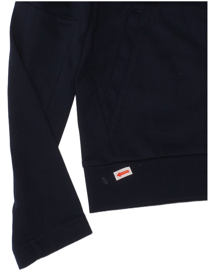 Pulover NIKE pentru băieți, cu fermoar, 6-7 ani, mare, albastru bleumarin