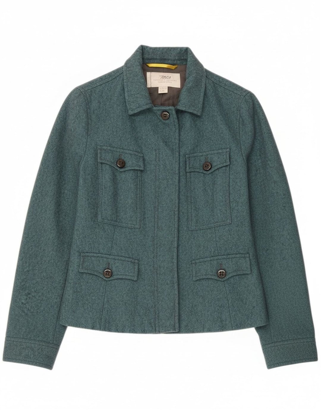 Jachetă pentru femei Marlboro Classics UK 12 Lână albastră medie