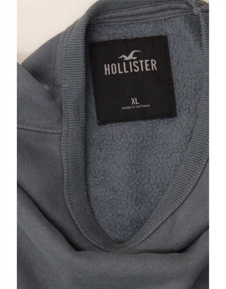 Pulover pentru bărbați Hollister, XL, gri
