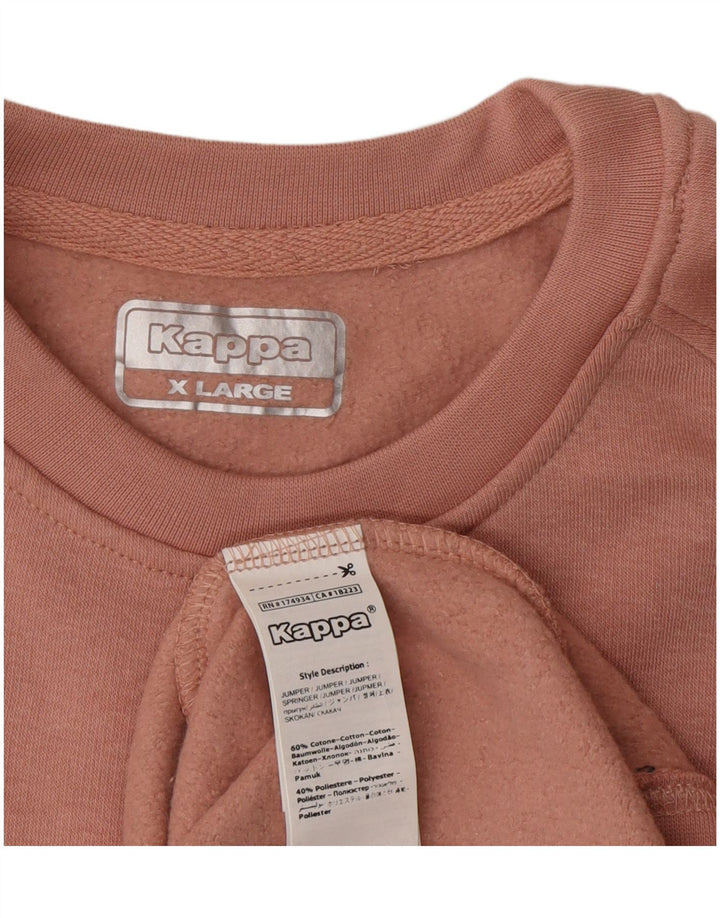 Hanorac pentru bărbați Kappa Jumper XL bumbac roz