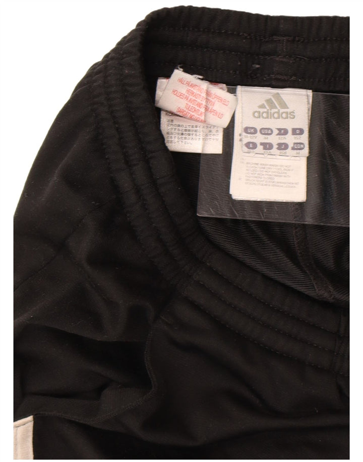 Adidas Băieți Pantaloni Trening Pantaloni Joggeri 11-12 Ani Poliester Negru