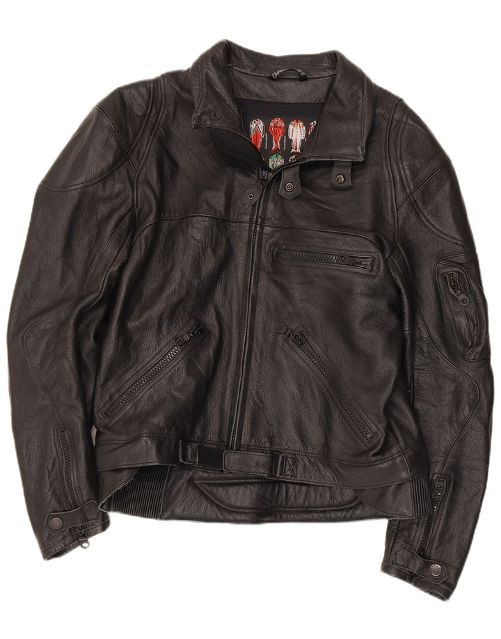 Jachetă de piele DAINESE Moto Racer pentru femei EU 54 2XL Negru