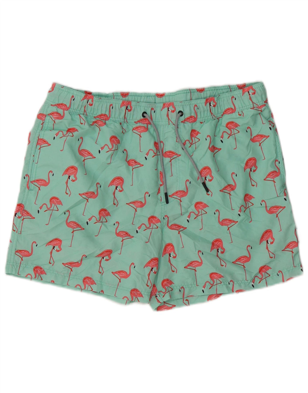 Pantaloni scurți de înot Jack & Jones Flamingo pentru bărbați, poliester verde mediu