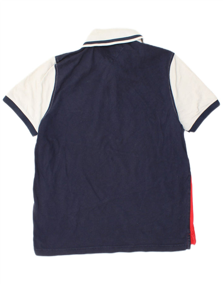 Tricou polo cu grafic Tommy Hilfiger pentru bărbați, cu dungi medii, multicolore