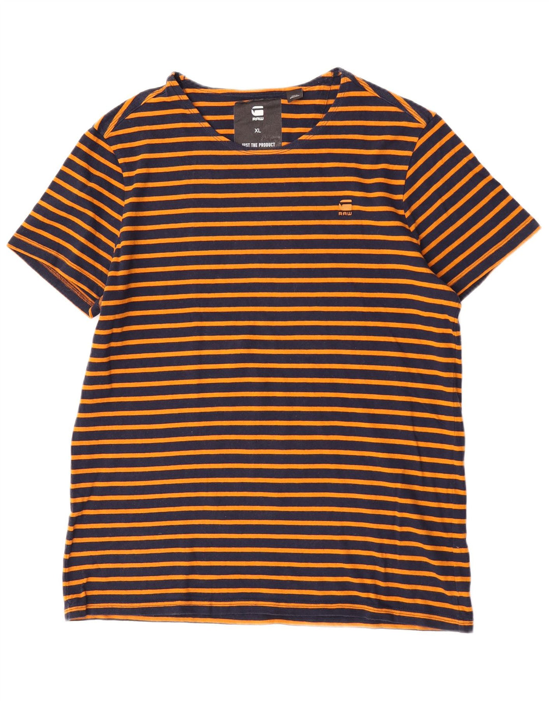 Tricou Bărbați G-Star Top XL Orange Striped