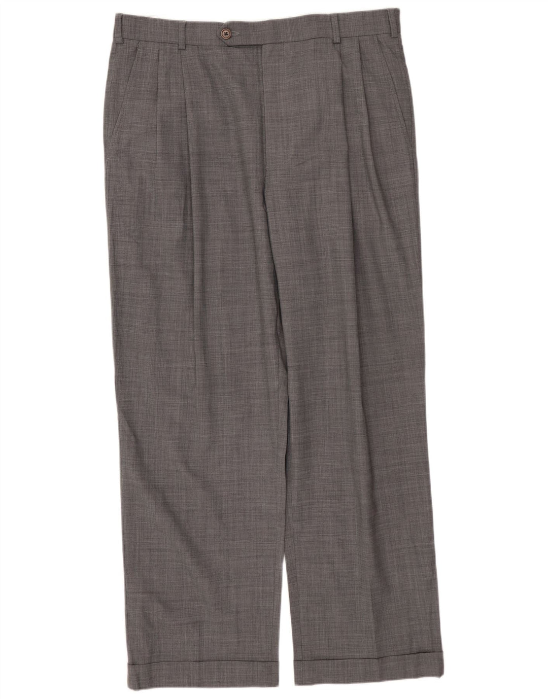 Costum pentru bărbați BROOKS BROTHERS 346, 2 nasturi, 2 piese UK 42 XL W34 L29 Lână gri