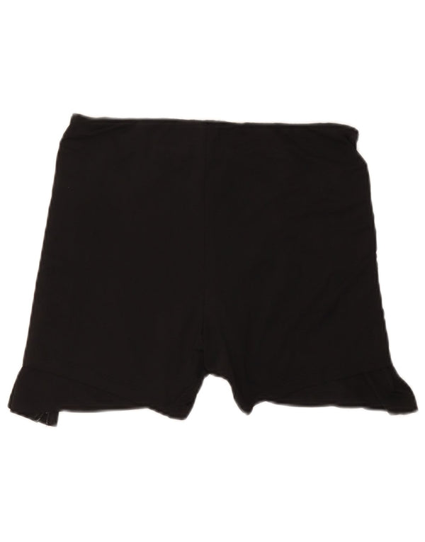 Pantaloni scurti sport vintage pentru femei UK 14 Medium Black