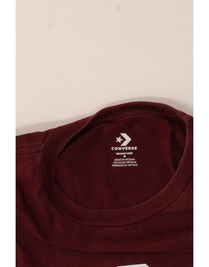 Tricou grafic Converse pentru bărbați Top Medium Burgundy