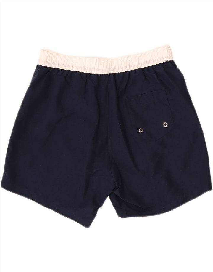 Pantaloni scurți de înot cu grafică Fila pentru bărbați, mari, bleumarin, poliester