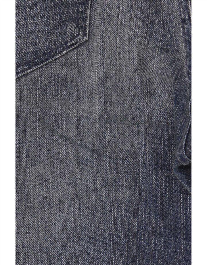 Blugi pentru bărbați Levi's 527 Bootcut W38 L32 Bumbac albastru