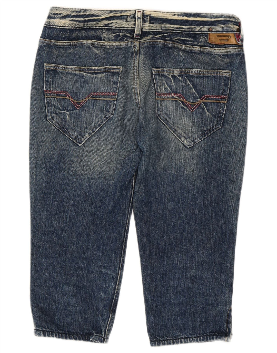 DIESEL Bermudă pentru bărbați din denim W29, bumbac albastru mediu
