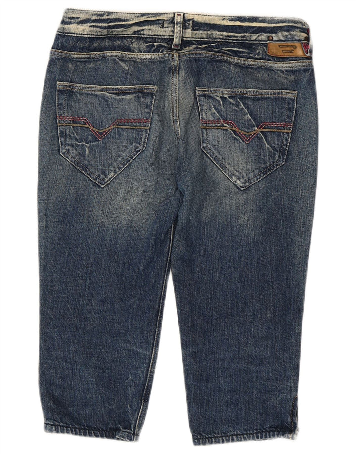 DIESEL Bermudă pentru bărbați din denim W29, bumbac albastru mediu