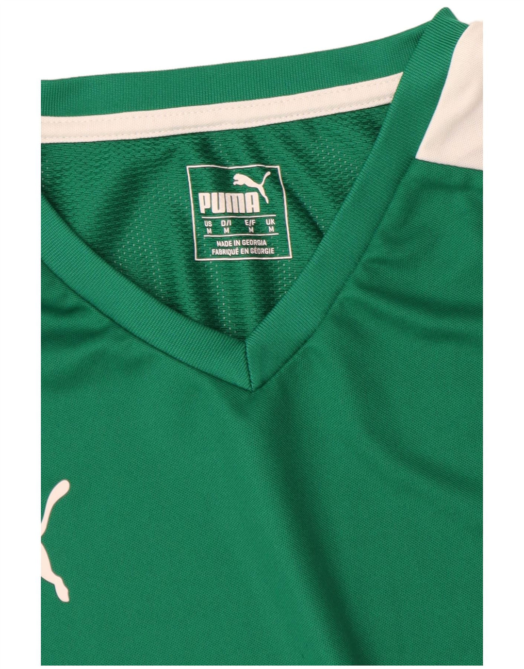 Tricou grafic pentru bărbați Puma Top Medium Green Colorblock