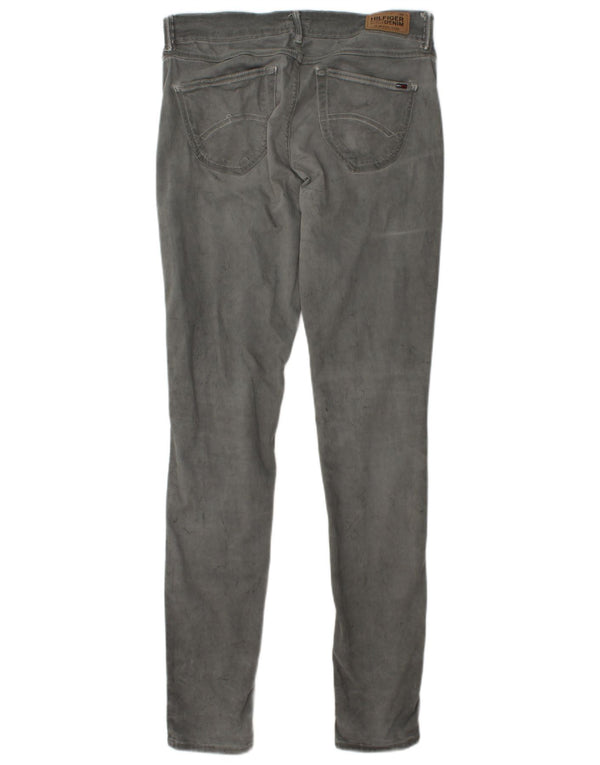 Blugi skinny pentru femei TOMMY HILFIGER W31 L34 bumbac gri