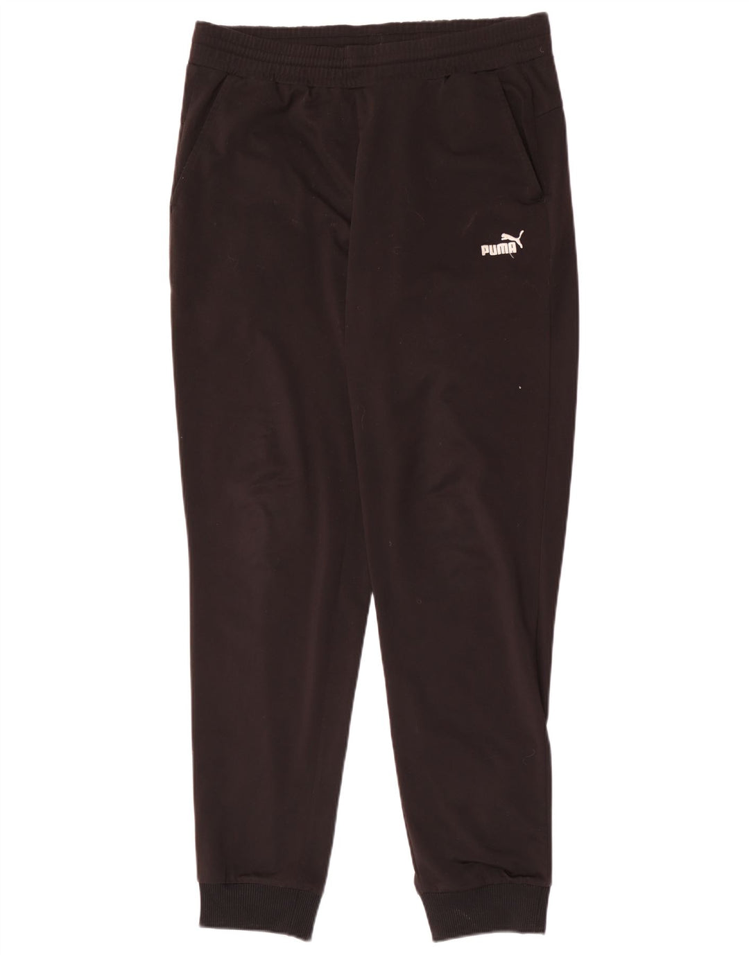 Pantaloni de trening Puma pentru bărbați Joggeri poliester mediu negru