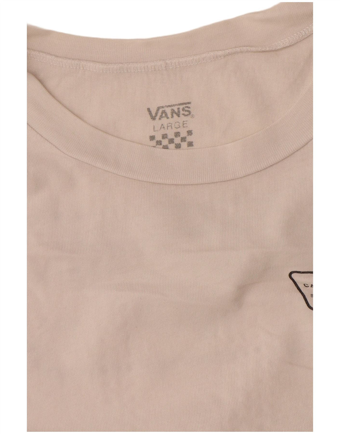 Tricou grafic Vans pentru femei Top UK 16 Large White