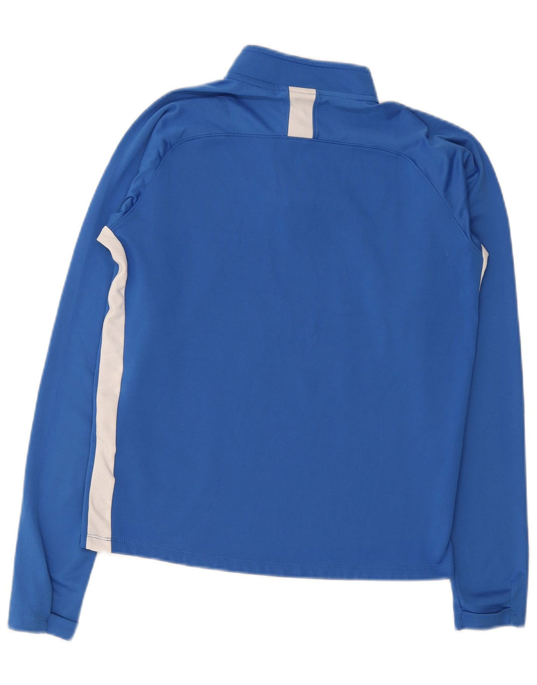 Top de trening pentru bărbați Nike, cu fermoar, cu gât, poliester color bloc