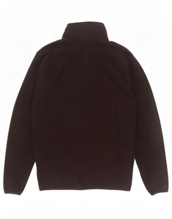 Jumper The North Face pentru bărbați, cu fermoar și gât, poliester mediu negru