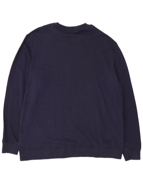 Pulover pentru bărbați Wrangler, 2XL, bumbac bleumarin