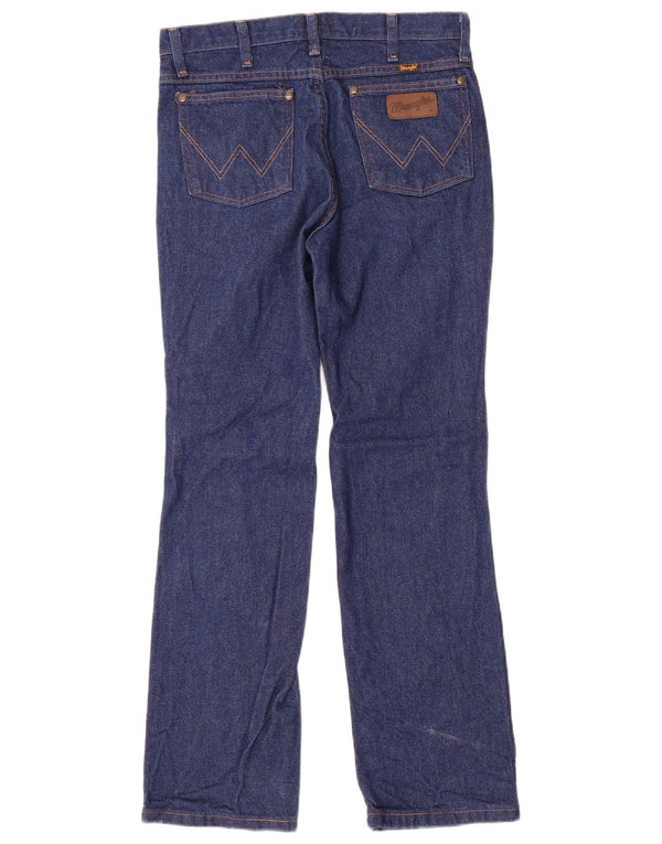 Blugi slim pentru bărbați Wrangler W30 L30 bumbac bleumarin
