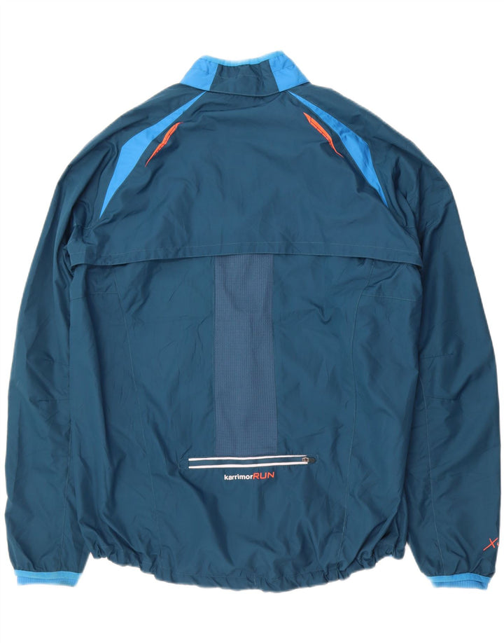 Jachetă de trening pentru bărbați Karrimor UK 40, mare, albastru, poliester color bloc