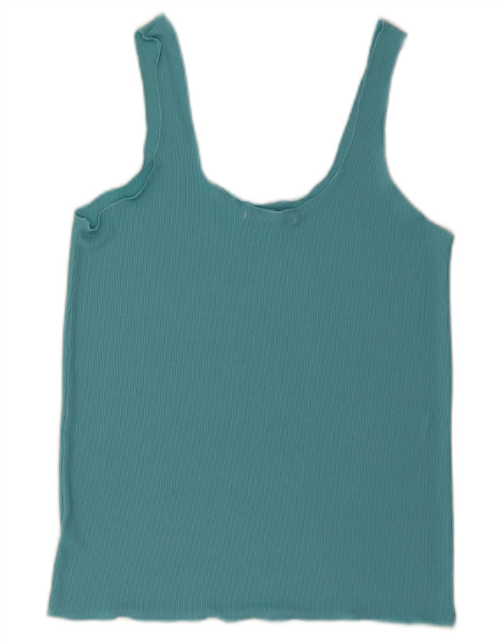 Top cu vestă fără mâneci pentru femei Zara UK 10 Small Blue