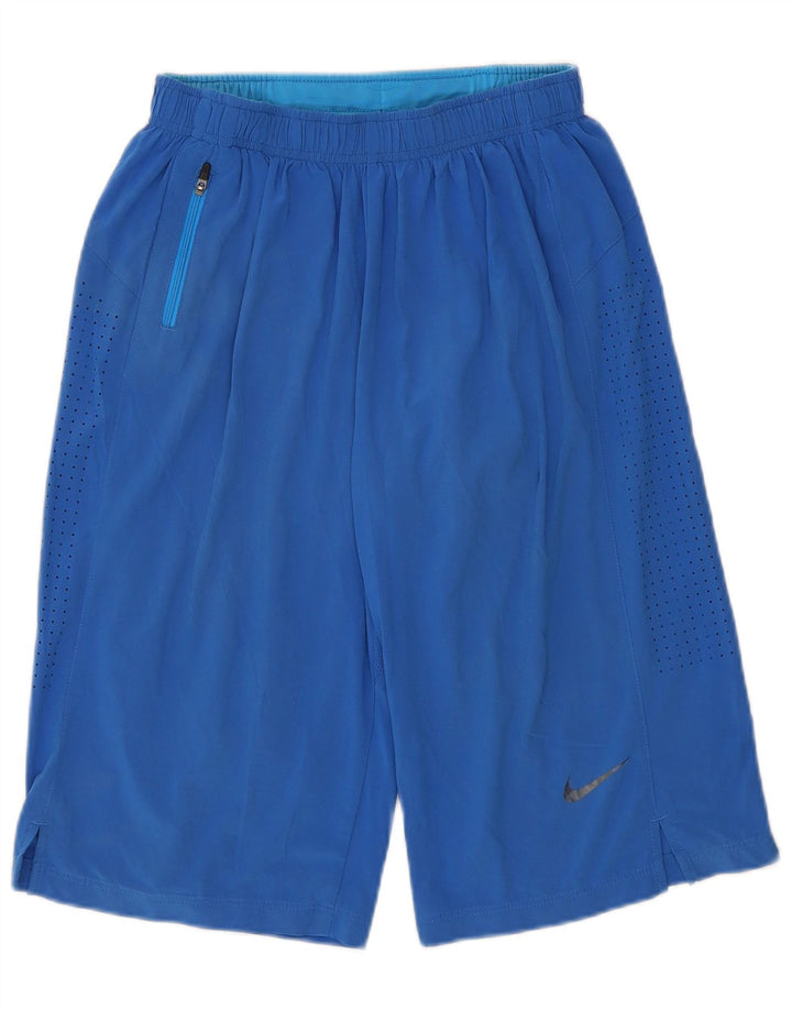 Pantaloni scurți sport Bermude Nike pentru bărbați Mic, albastru, poliester
