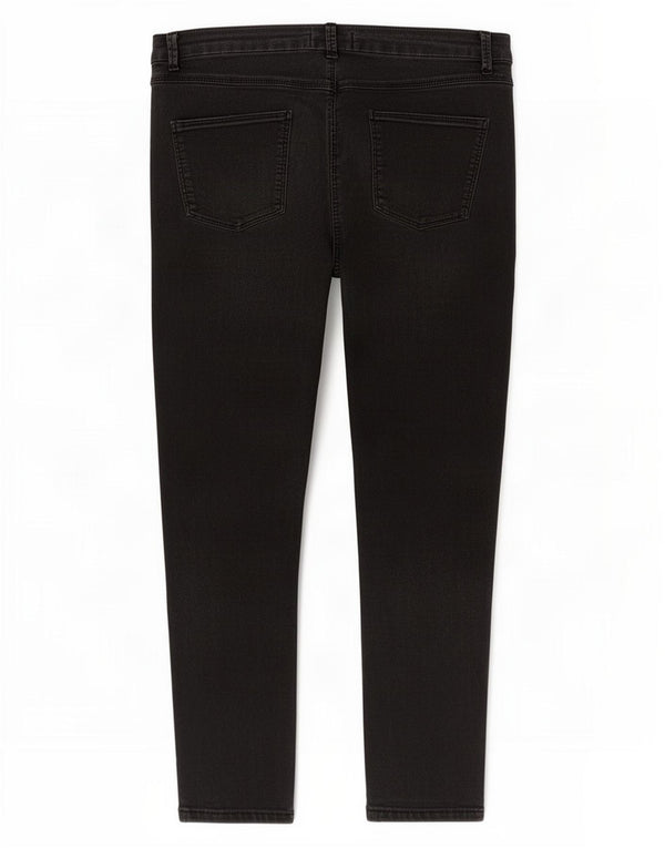 Blugi skinny pentru femei Marks & Spencer UK 14 Large W32 L26 Bumbac negru