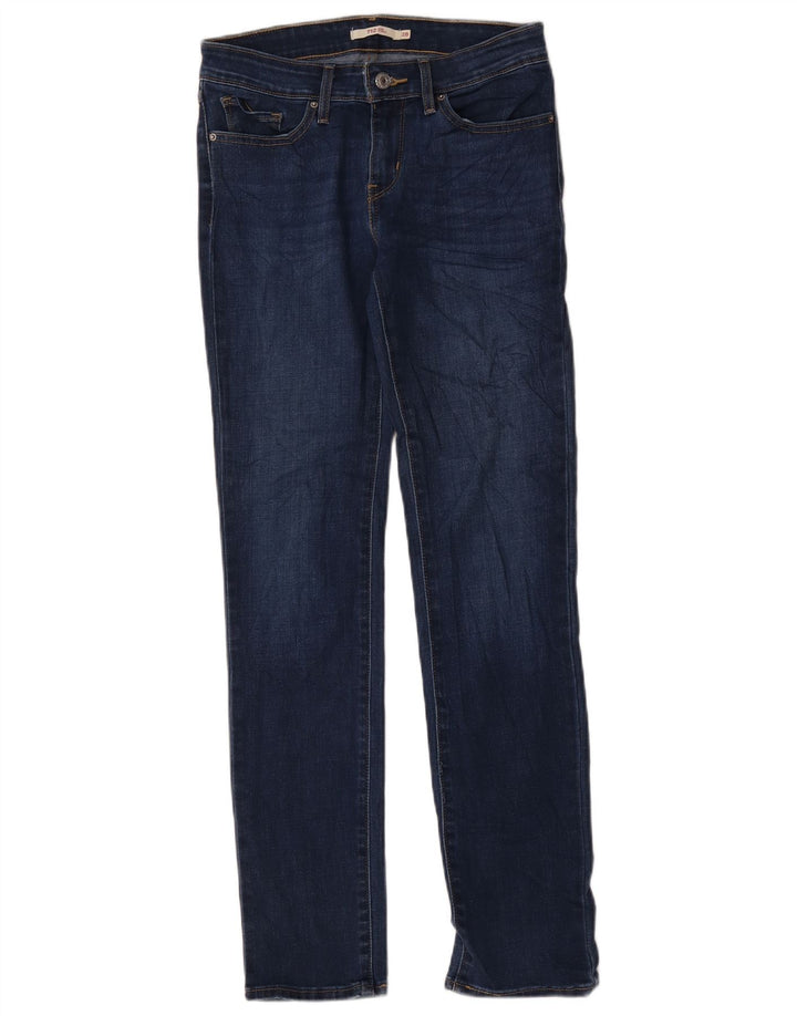 Blugi Levi's 712 Slim pentru femei W28 L31 Bumbac albastru