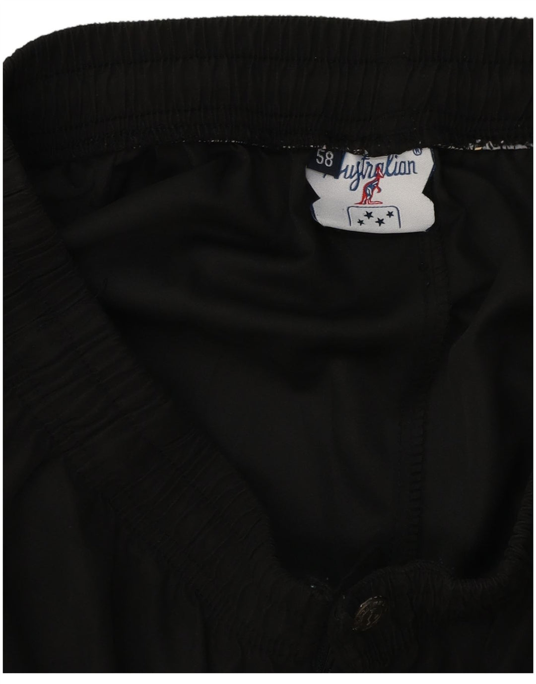 AUSTRALIAN L'ALPINA Pantaloni scurți sport pentru bărbați IT 58 2XL Poliester negru