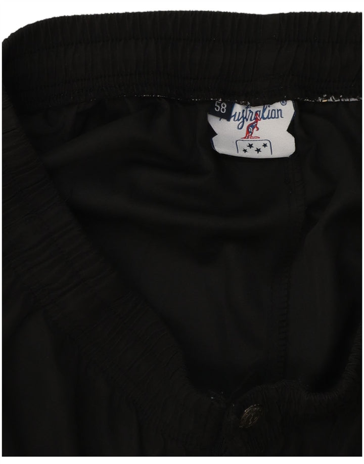 AUSTRALIAN L'ALPINA Pantaloni scurți sport pentru bărbați IT 58 2XL Poliester negru