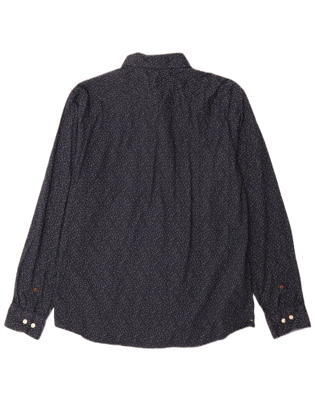 Cămașă Jack & Jones pentru bărbați XL, albastru marine, bumbac cu pete