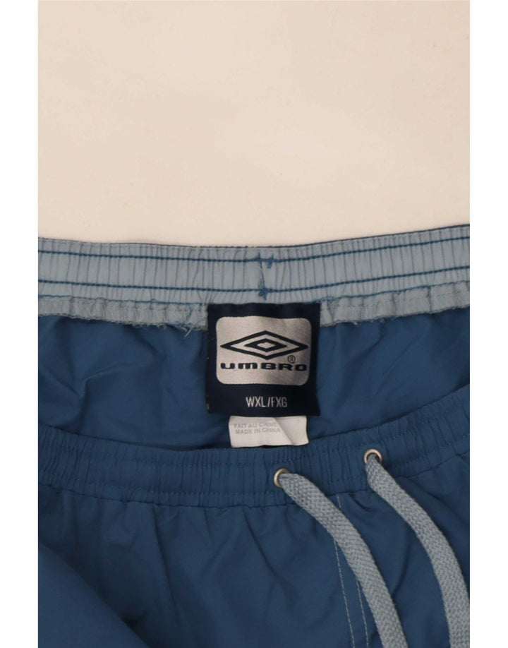 Pantaloni scurți de înot Umbro pentru femei UK 18 XL poliester albastru