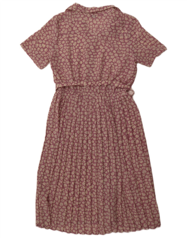 Rochie maxi pentru femei Classics UK 16 mare, violet, poliester cu imprimeu animal