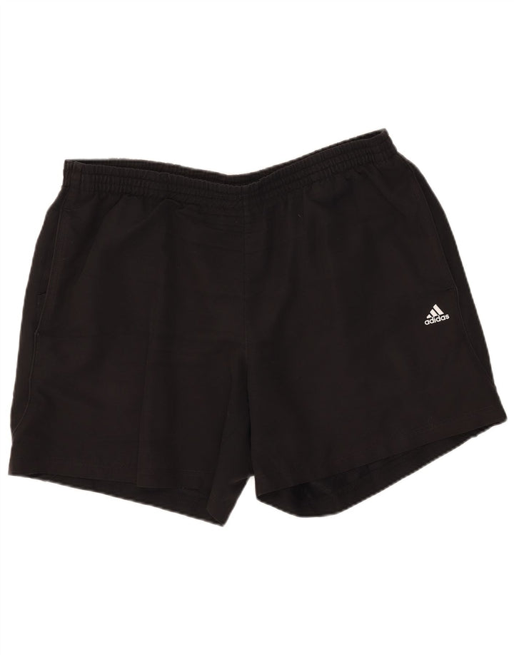 Pantaloni scurți sport pentru bărbați Adidas XL poliester negru