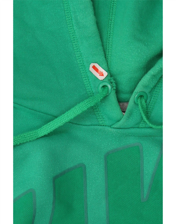 Pulover Nike Grafic pentru bărbați, bumbac verde mediu