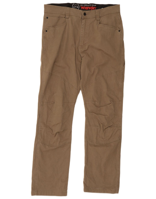 Pantaloni cargo drepti pentru bărbați Wrangler W34 L32 bumbac bej