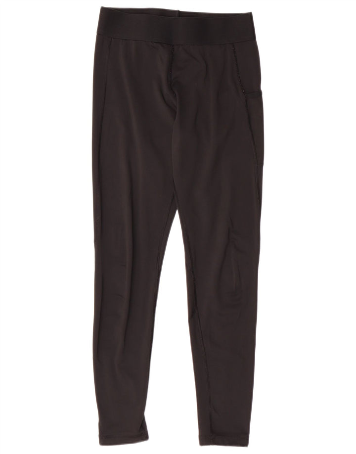 Leggings Adidas pentru femei Tech Fit Graphic UK 12/14 Medium Negru